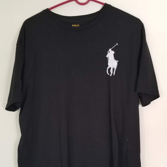 Men's Black Polo T-Shirt - Picture 1 of 4